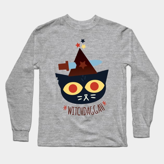 Witch Daggah Long Sleeve T-Shirt by Poogz